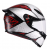 Каска за мотор AGV K1 S SPEEDARMOR MATT BLACK/GREY/RED thumb