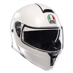 Модуларна каска AGV STREETMODULAR MONO MATT BLACK MATERIA WHITE