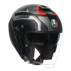 Каска за скутер AGV IRIDES ZURIGO BLACK/GREY