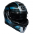 Модуларна каска AGV STREETMODULAR LEDRO MATT BLACK/POWDER BLUE thumb