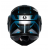 Модуларна каска AGV STREETMODULAR LEDRO MATT BLACK/POWDER BLUE thumb