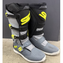 Мотокрос ботуши SIDI X-POWER SC GREY/FLUO - ВТОРА УПОТРЕБА