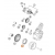 Лагер OEM KTM 250/350 EXC-F 12-13, 350 SX-F 11-13, 250 SX-F 12-23, 350 Freeride 12-14 Лагер OEM KTM 250/350 EXC-F 12-13, 350 SX-F 11-13, 250 SX-F 12-23, 350 Freeride 12-14 thumb
