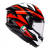 Каска AGV K6 S E2206 BRAVEN BLACK/RED/WHITE thumb
