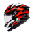 Каска AGV K6 S E2206 BRAVEN BLACK/RED/WHITE thumb