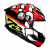 Каска AGV K6 S E2206 BEZZECCHI 2024 thumb