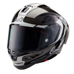 Каска ALPINESTARS Supertech R10 Element Black/Carb/Silver