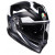 Каска AGV K7 MPLK GLIMPSE MATT BLACK/WHITE  thumb