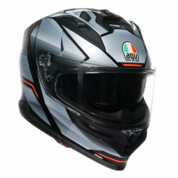 Каска AGV K7 MPLK JAEGER BLACK/SILVER