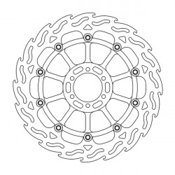 Спирачен диск MOTO-MASTER BRAKE ROTOR FLOAT FLAME APRILIA TUONO V4 1100 RR ABS 23 Спирачен диск MOTO-MASTER BRAKE ROTOR FLOAT FLAME APRILIA TUONO V4 1100 RR ABS 23