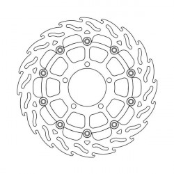 Спирачен диск MOTO-MASTER BRAKE ROTOR FLOAT FLAME RIGHT TRIUMPH TIGER EXPLORER XR ABS 20