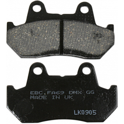 Накладки за мотор EBC FA SER ORGANIC FA069 Накладки за мотор EBC FA SER ORGANIC FA069