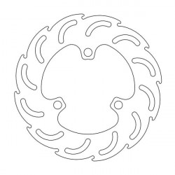 Спирачен диск MOTO-MASTER FLAME REAR DISC HONDA TRX 450 ER