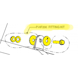 Монтажен комплект AKRAPOVIC P-HF200 Монтажен комплект AKRAPOVIC P-HF200