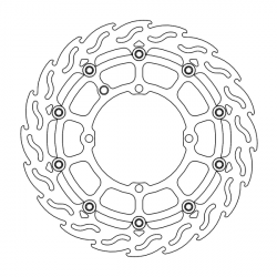 Заден спирачен диск MOTO-MASTER BRAKE DISC FLAME HUSQVARNA NORDEN 901 ABS 23