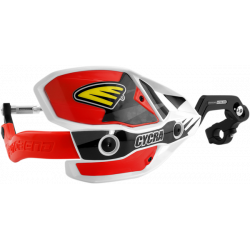 Предпазители за кормило CYCRA ULT WHITE/RED Предпазители за кормило CYCRA ULT WHITE/RED