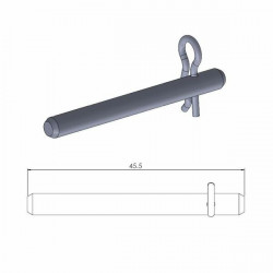 Щифтове за супорти MOTO-MASTER BRAKE CALIPER PIN BMW R NINE T ABS 23