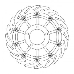 Спирачен диск MOTO-MASTER BRAKE ROTOR FLOAT ROUND TRIUMPH TIGER 1050 ABS
