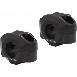 Повдигачи за кормило SW-MOTECH 22mm Bar Riser BLACK Ø 22 mm