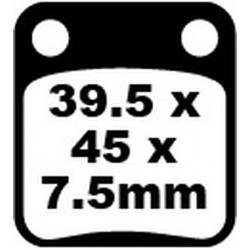 Накладки за мотор EBC SFA ORG SCOOTER SFA054 Накладки за мотор EBC SFA ORG SCOOTER SFA054