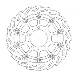 Спирачен диск MOTO-MASTER FLAME RACE FR LEFT 5 5MM Ninja 1000 SX ABS Спирачен диск MOTO-MASTER FLAME RACE FR LEFT 5 5MM Ninja 1000 SX ABS