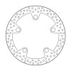 Спирачен диск MOTO-MASTER BRAKE ROTOR FIX ROUND L/R HONDA	CB 1100 ABS 14