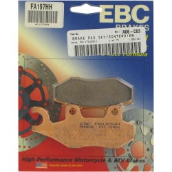 Накладки за мотор EBC SINTERED HH FA197HH Накладки за мотор EBC SINTERED HH FA197HH