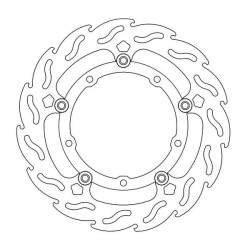 Спирачен диск MOTO-MASTER BRAKE ROTOR FLAME LEFT YAMAHA XTZ 690 Спирачен диск MOTO-MASTER BRAKE ROTOR FLAME LEFT YAMAHA XTZ 690