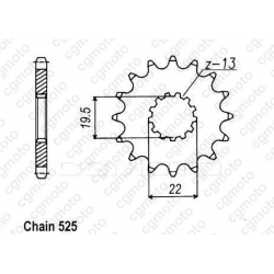 Комплект верига и пиньони REGINA SUZUKI GSF400 BAND 93-96 Комплект верига и пиньони REGINA SUZUKI GSF400 BAND 93-96