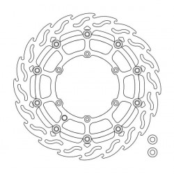 Спирачен диск MOTO-MASTER BRAKE ROTOR FLOAT FLAME BETA XTRAINER 300 LC 23 Спирачен диск MOTO-MASTER BRAKE ROTOR FLOAT FLAME BETA XTRAINER 300 LC 23