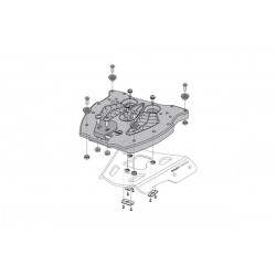 Стойка за куфар SW-MOTECH LUGGAGE ALU-RACK ADPT
