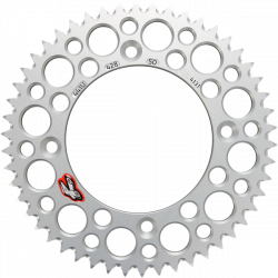 Заден пиньон RENTHAL Rear Sprocket 428 50T Silver UL SC GASGAS/HUSQ/KTM 85