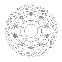 Спирачен диск MOTO-MASTER FLAME LEFT FR DISC TRIUMPH SPEED FOUR 600 Спирачен диск MOTO-MASTER FLAME LEFT FR DISC TRIUMPH SPEED FOUR 600