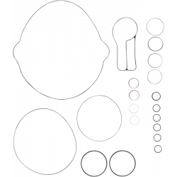 Комплект гарнитури за двигател ProX Complete Gasket Kit HONDA CR 85R 05-07 Комплект гарнитури за двигател ProX Complete Gasket Kit HONDA CR 85R 05-07