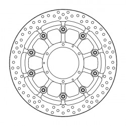 Преден спирачен диск MOTO-MASTER BRAKE DISC FLOAT HALO PRO HONDA CBR 1000 RR 16