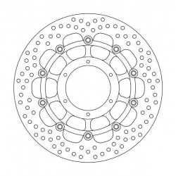 Спирачен диск MOTO-MASTER HALO FRONT DISC PAN EUR CTX 1300