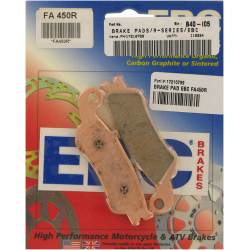 Накладки за мотор EBC SINT R SERIES FA450R