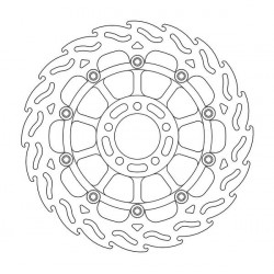 Спирачен диск MOTO-MASTER FLAME RIGHT DISC KAWASAKI ZRX 1200 R 06