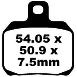 Накладки за мотор EBC SFA ORG SCOOTER SFA266