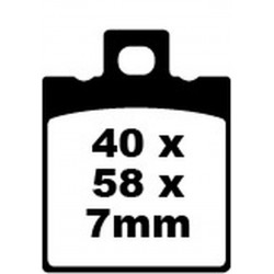 Накладки за мотор EBC SFA ORG SCOOTER SFA047 Накладки за мотор EBC SFA ORG SCOOTER SFA047