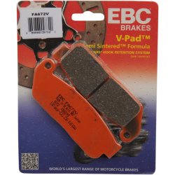 Накладки за мотор EBC VEE SEMISNTRD FA672V Накладки за мотор EBC VEE SEMISNTRD FA672V