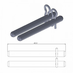 Щифтове за супорти MOTO-MASTER BRAKE CALIPER PIN SUZUKI GSX 1300 R 07 Щифтове за супорти MOTO-MASTER BRAKE CALIPER PIN SUZUKI GSX 1300 R 07