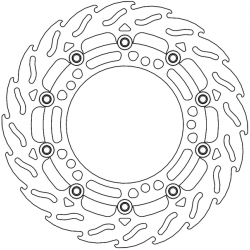 Спирачен диск MOTO-MASTER BRAKE ROTOR FLAME 5.5MM Спирачен диск MOTO-MASTER BRAKE ROTOR FLAME 5.5MM