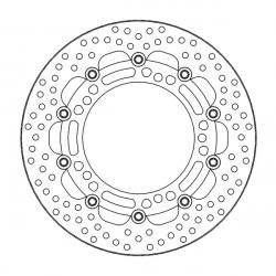 Спирачен диск MOTO-MASTER BRAKE ROTOR FLOAT ROUND KAWASAKI NINJA 650 ABS
