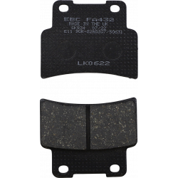 Накладки за мотор EBC FA SER ORGANIC FA432 Накладки за мотор EBC FA SER ORGANIC FA432