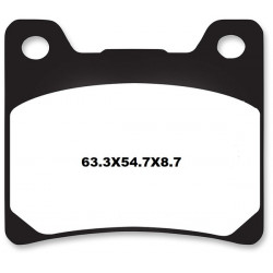 Спирачни накладки MOTO-MASTER BRAKE PAD CERAMIC YAMAHA XV 750 97 Спирачни накладки MOTO-MASTER BRAKE PAD CERAMIC YAMAHA XV 750 97