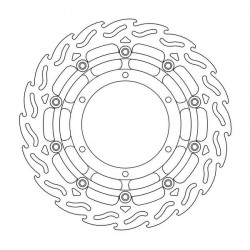 Спирачен диск MOTO-MASTER FLAME LEFT FR DISC YAMAHA XT 660 X 16