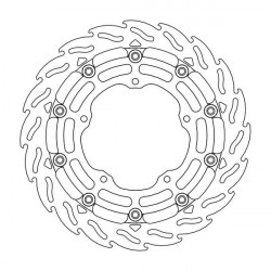 Спирачен диск MOTO-MASTER BRAKE ROTOR FLAME RIGHT YAMAHA YZF-R1M 1000 ABS Спирачен диск MOTO-MASTER BRAKE ROTOR FLAME RIGHT YAMAHA YZF-R1M 1000 ABS