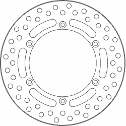 Заден спирачен диск MOTO-MASTER BRAKE DISC VINT REAR SUZUKI DR-Z 400 S 23