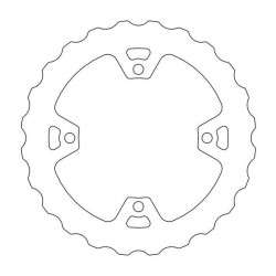 Спирачен диск MOTO-MASTER BRAKE ROTOR FIX WAVE MUD HONDA CRF 250 RX 23 Спирачен диск MOTO-MASTER BRAKE ROTOR FIX WAVE MUD HONDA CRF 250 RX 23